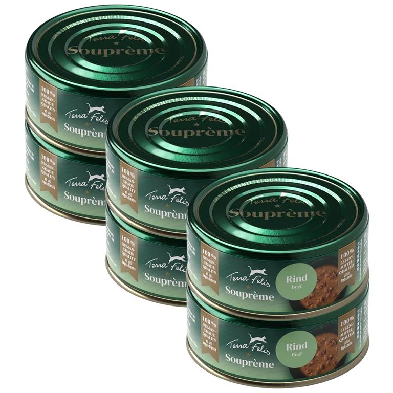 Terra Felis Souprème Beef 6 x 70 g