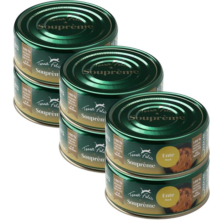 Terra Felis Souprème Duck 6 x 70 g