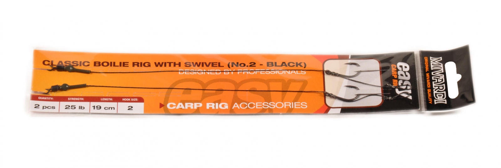 Mivardi Classic Boilie Rig Easy with swivel - Black 4