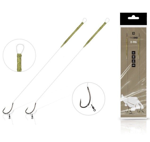 Delphin THE END D-Rig 2x 20cm/17lbs/4