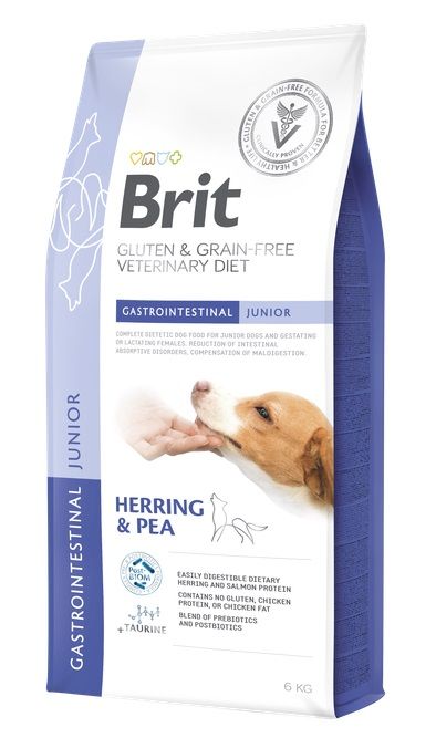 Brit Veterinary Diets GF dog Gastrointestinal Junior 6 kg