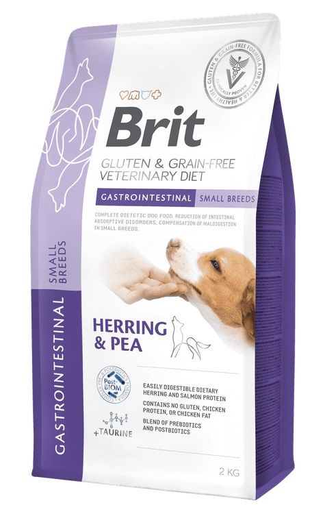 Brit Veterinary Diets GF dog Gastrointestinal small breeds 2 kg
