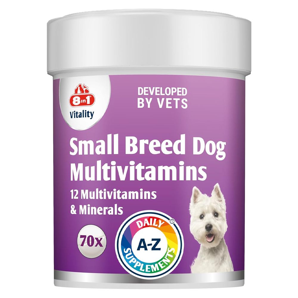8in1 Vitality Multivitamin Small Breed 70 tbl
