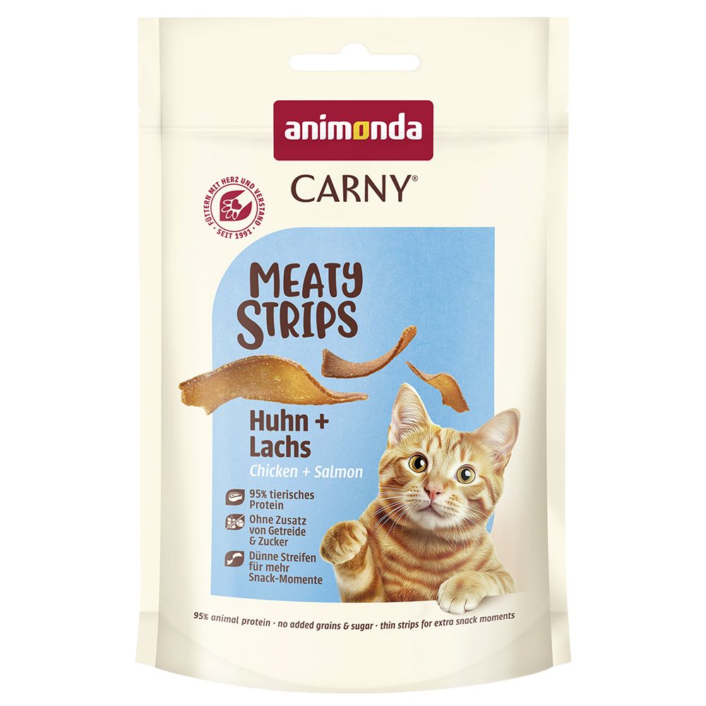 Animonda Carny Meaty Strips Chicken & Salmon 50 g