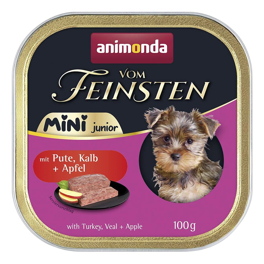 Animonda Vom Feinsten Junior Mini - puretina, teleće i jabuka 100 g