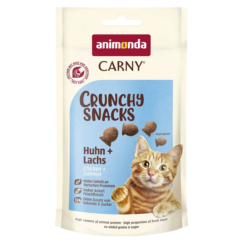 Animonda Carny Crunchy Snacks Chicken + Salmon 50 g