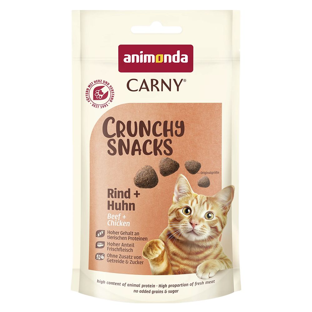 Animonda Carny Crunchy Snacks Beef + Chicken 50 g