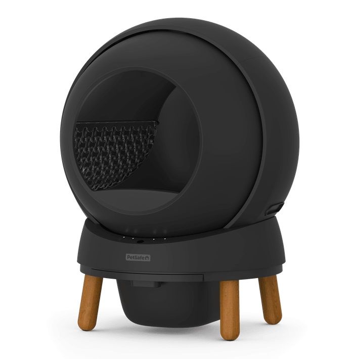 PetSafe ScoopFree SmartSpin Automatski WC za mačke, samoočišćavajući - black