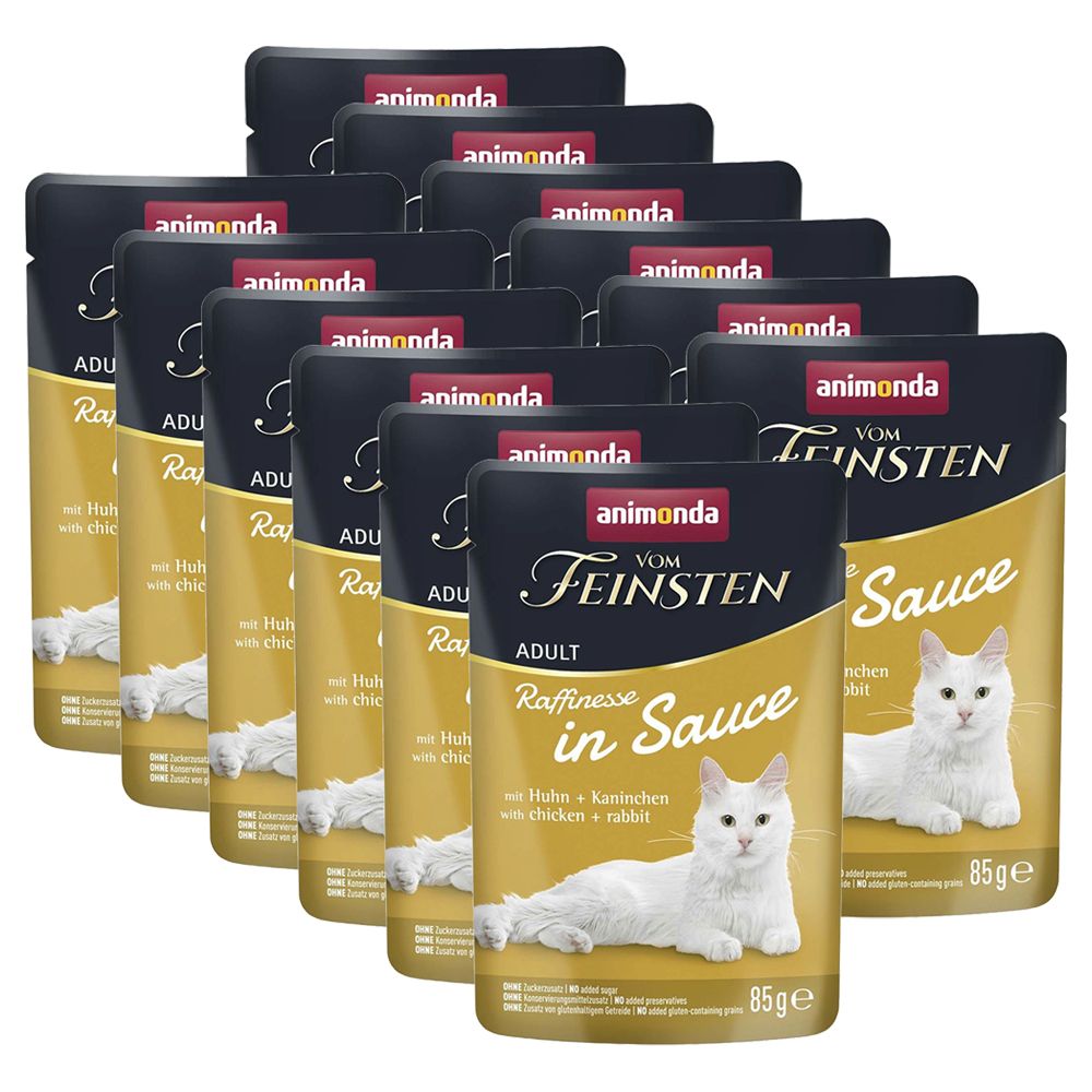 Animonda Vom Feinsten Raffinesse In Sauce piletina & zec u umaku 12 x 85 g