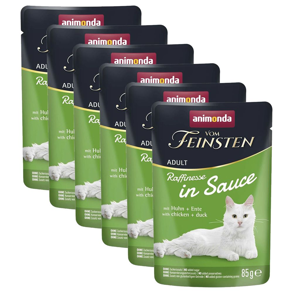 Animonda Vom Feinsten Raffinesse In Sauce piletina & patka 6 x 85 g