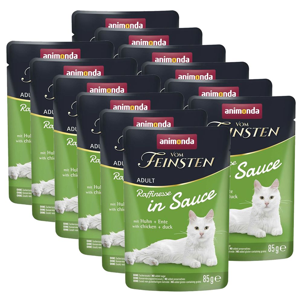 Animonda Vom Feinsten Raffinesse In Sauce piletina & patka 12 x 85 g