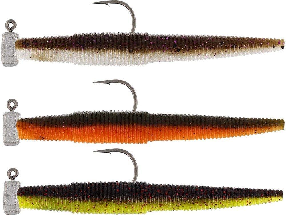 Westin NED WORM R 'N R 7cm/2.5g/3x Dark Water Mix