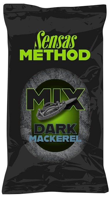 Sensas Method Mix 1kg Dark Mackerel