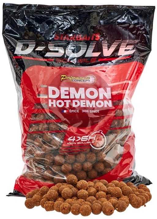 Starbaits D-Solve Boilies HOT DEMON 20mm/2,5kg