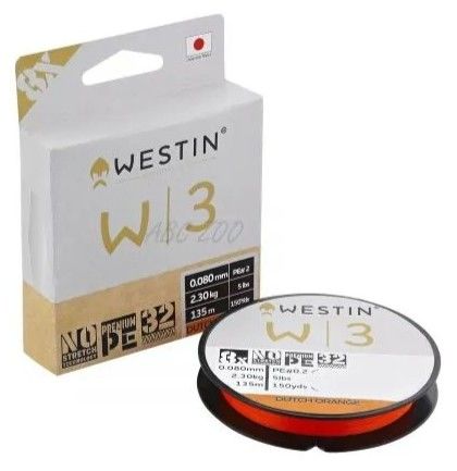 Westin W3 8-BRAID Dutch Orange 300m/0.405mm/38.7kg