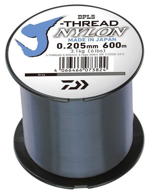 Daiwa J-Threads DPLS Grey 600m/0.37mm/10.1kg
