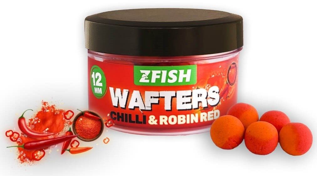 ZFISH Balanced Wafters 12mm Chilli-Robin Red