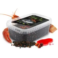 Delphin Reaxe READY&GO Pellet box + Booster + Wafters Salmon-Crayfish