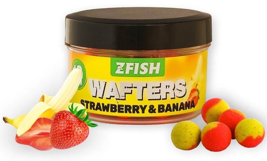 ZFISH Balanced Wafters 12mm Strawberry-Banana