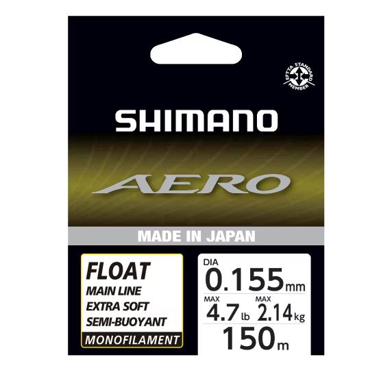 Shimano Aero Float 150m Clear 0.155mm/2.14kg
