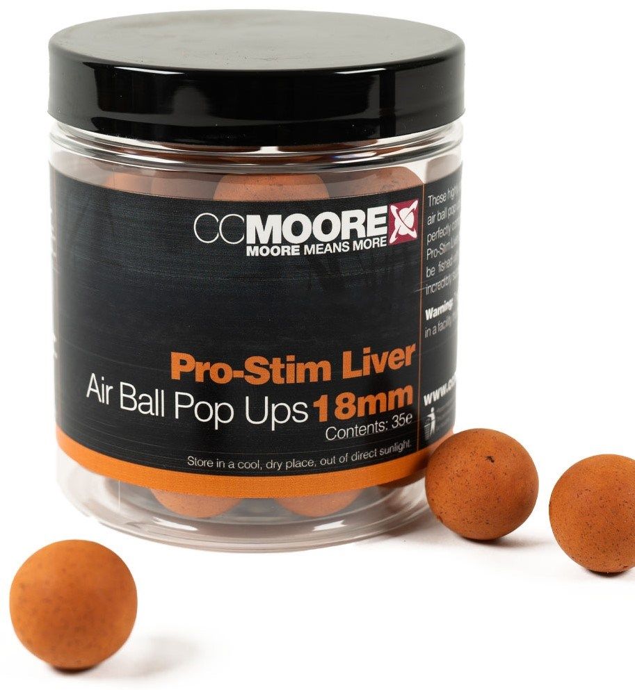 CC Moore Pro-Stim Liver Air Ball Pop Ups 18mm