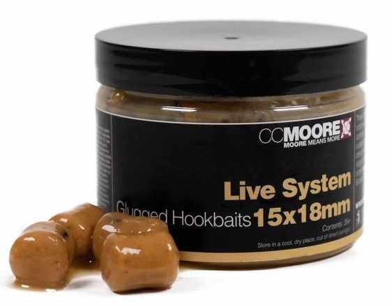 CC Moore Live System Glugged Hookbaits 15x18mm