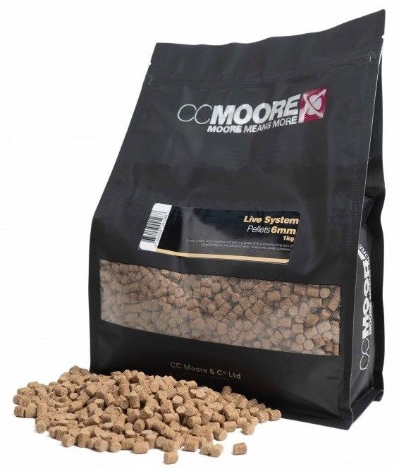 CC Moore Live System pelete 6mm/1kg