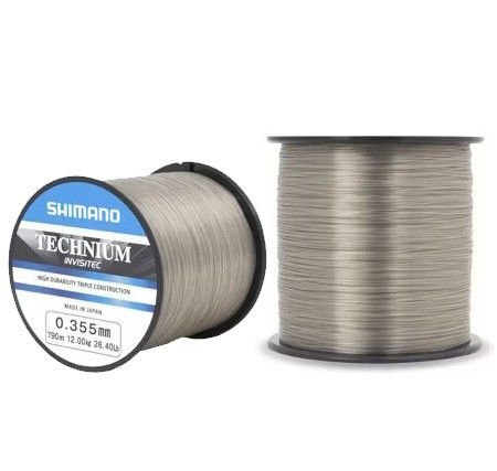 Shimano Technium Invisitec A Mono Grey 300m 0.165mm/2,7kg