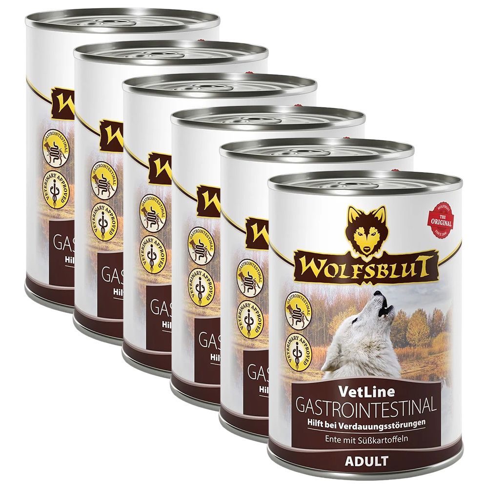 Konzerva WOLFSBLUT VetLine Gastrointestinal 6 x 395 g