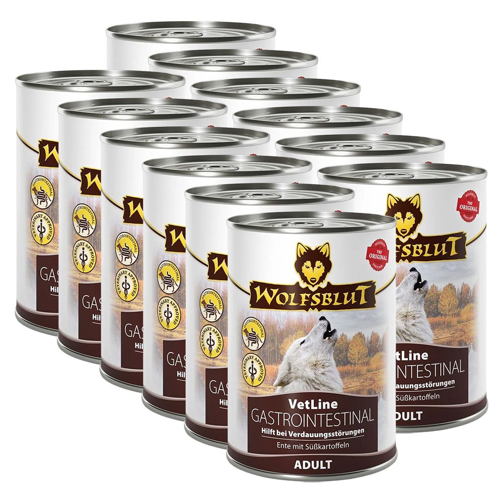 Konzerva WOLFSBLUT VetLine Gastrointestinal 12 x 395 g