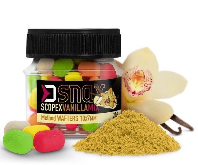 Delphin MIX D SNAX WAFT 10x7mm/20g Scopex-Vanilla