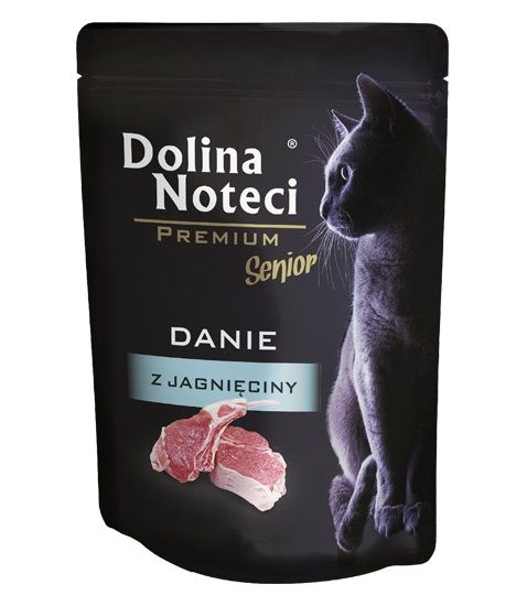 Dolina Noteci Premium Cat Senior Dish with Lamb 85 g