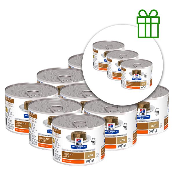 Hill's Prescription Diet a/d Njega tijekom oporavka za mačke i pse 200 g, 9+3 GRATIS