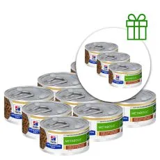 Hill's Prescription Diet Metabolic Stew Regulacija tjelesne mase konzerva mačka 82 g, 9+3 GRATIS