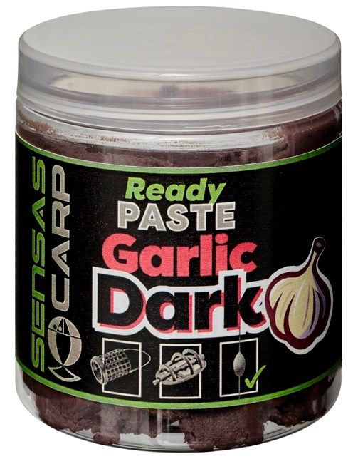 Sensas Ready Paste 250g Garlic Dark