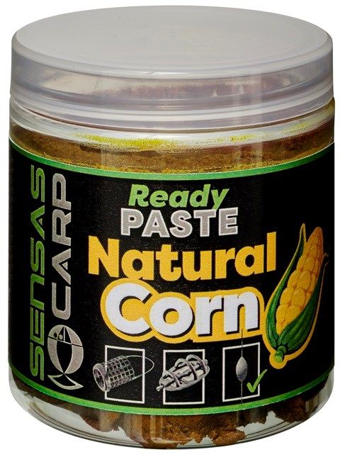 Sensas Ready Paste 250g Natural Corn