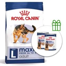 ROYAL CANIN Maxi Adult suho krmivo za odrasle pse velikih pasmina 15 kg + 2 konzerve BESPLATNO