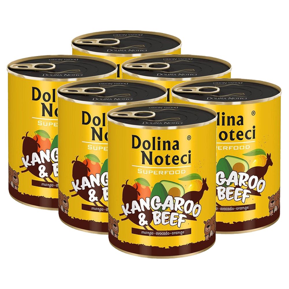 Dolina Noteci Superfood Klokan & Govedina 6 x 800 g