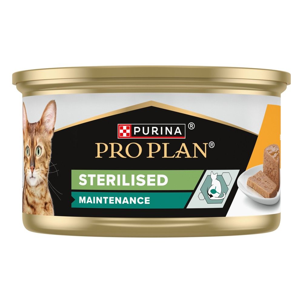 PRO PLAN Sterilised Maintenance pašteta za mačke piletina 85 g