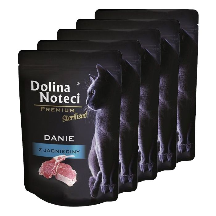Dolina Noteci Premium Cat Dish with Lamb 5 x 85 g