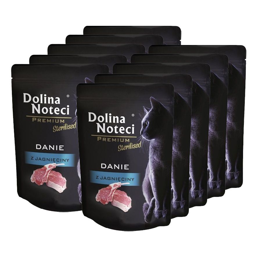 Dolina Noteci Premium Cat Dish with Lamb 10 x 85 g
