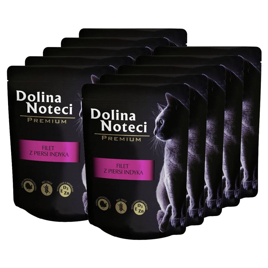 Dolina Noteci Premium Cat Fillet from Turkey Breast 10 x 85 g