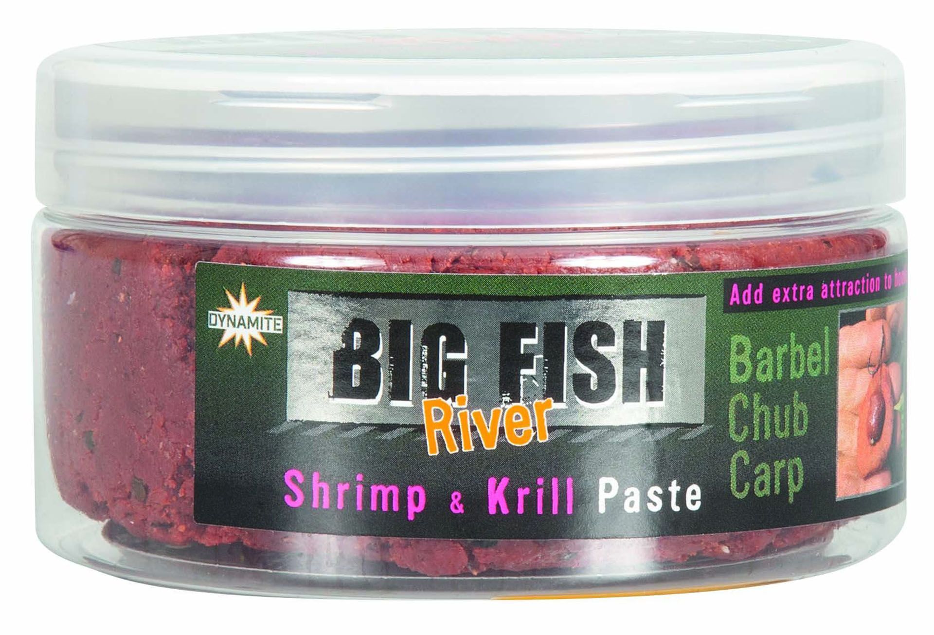 Dynamite Baits BIG FISH RIVER PASTE Shrimp & Krill