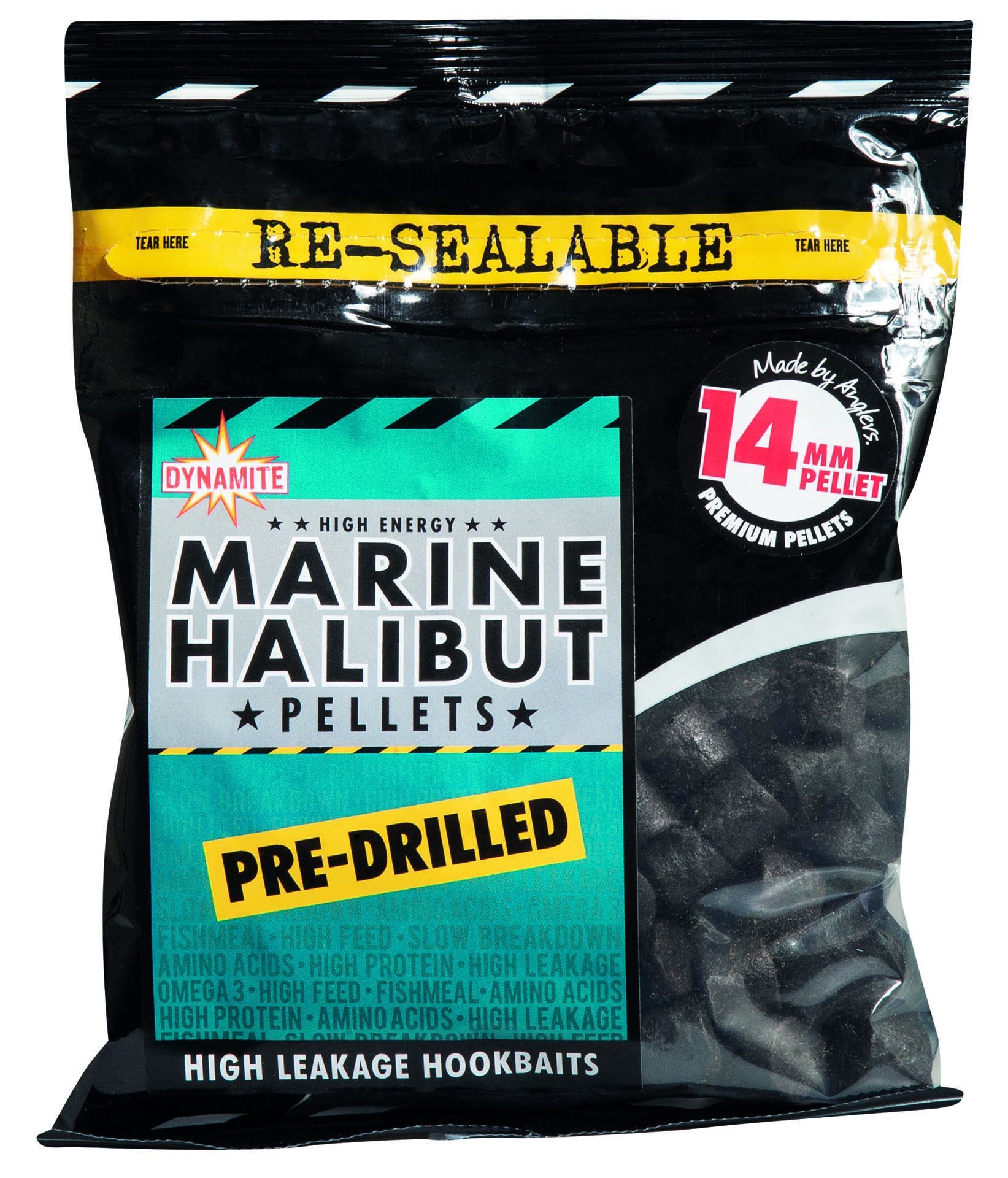 Dynamite Baits MARINE HALIBUT Pelete 14mm/900g