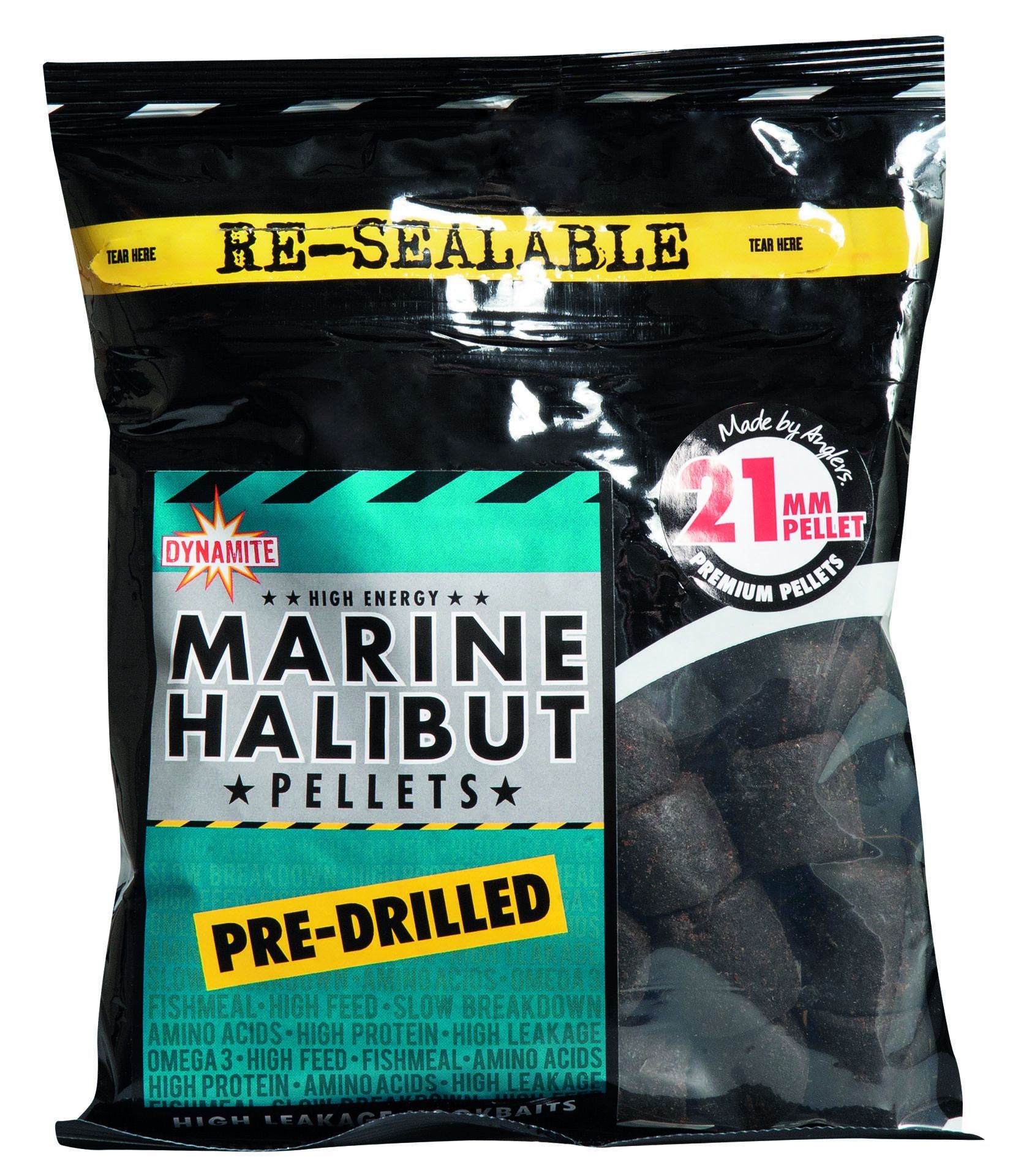 Dynamite Baits MARINE HALIBUT pelete 21mm/900g