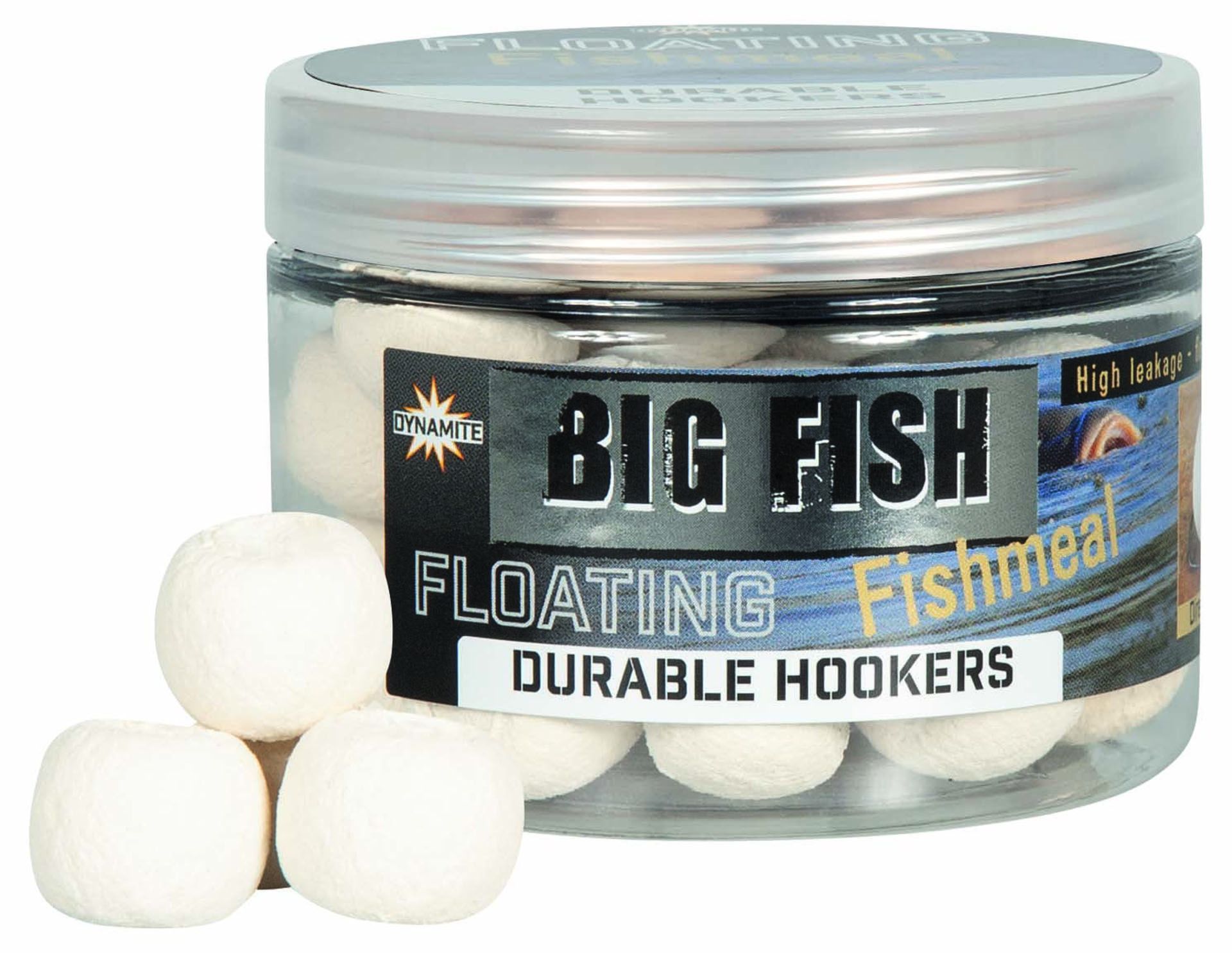 Dynamite Baits BIG FISH Durable Hook Pellets 12mm/Fishmeal White