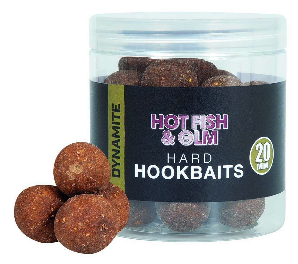 Dynamite Baits HOT FISH & GLM Hard Hookbaits 20mm