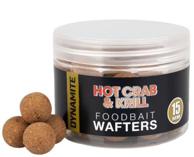 Dynamite Baits HOT CRAB & KRILL Wafter 15mm