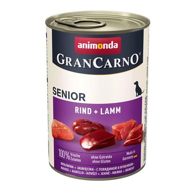 Animonda GranCarno Original Senior govedina i janjetina - 400g