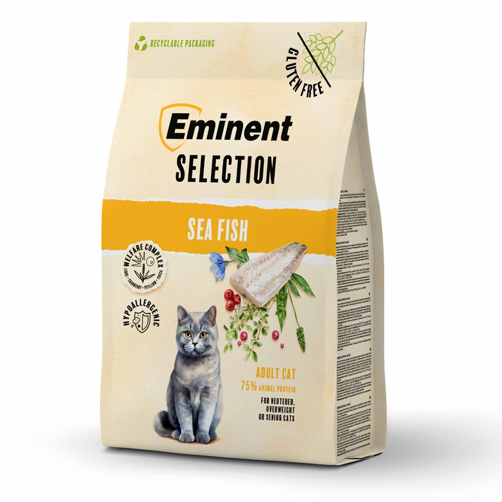 Eminent Selection Adult Cat Sea Fish 10+2 kg